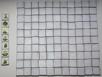 Handgemaakte keramische keukentegels beschikbaar voor biedingen