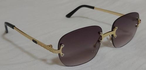 Goude zonnebril randloze bril montuur €25, Bijoux, Sacs & Beauté, Lunettes de Soleil & Lunettes | Hommes, Neuf, Lunettes, Autres marques