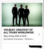 2x Platinum Tickets “Volbeat” - Sportpaleis Antwerpen, Twee personen, September