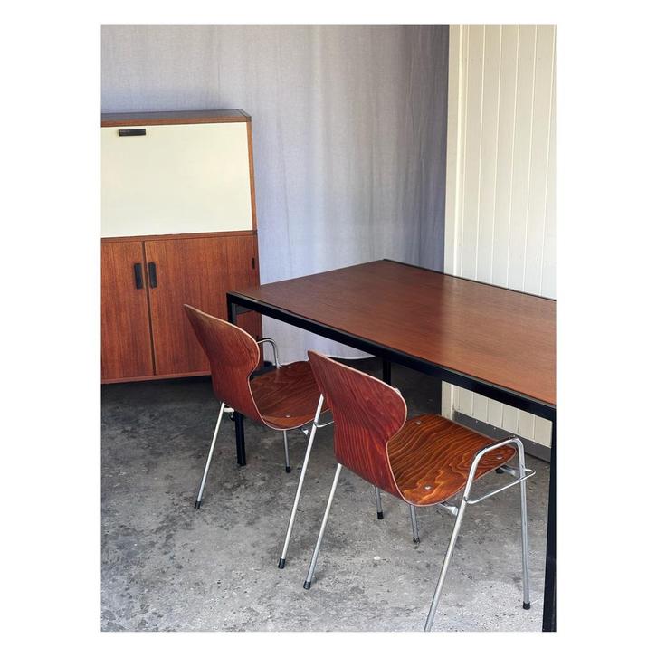 Vintage ‘TU31’ Dining Table | Cees Braakman voor Pastoe, Huis en Inrichting, Bureaus, Zo goed als nieuw, Ophalen