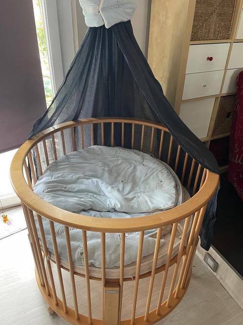 parc rond bopita, Kinderen en Baby's, Babyparken, Zo goed als nieuw, Rond, In hoogte verstelbaar, Boxkleed, Wieltjes, Ophalen