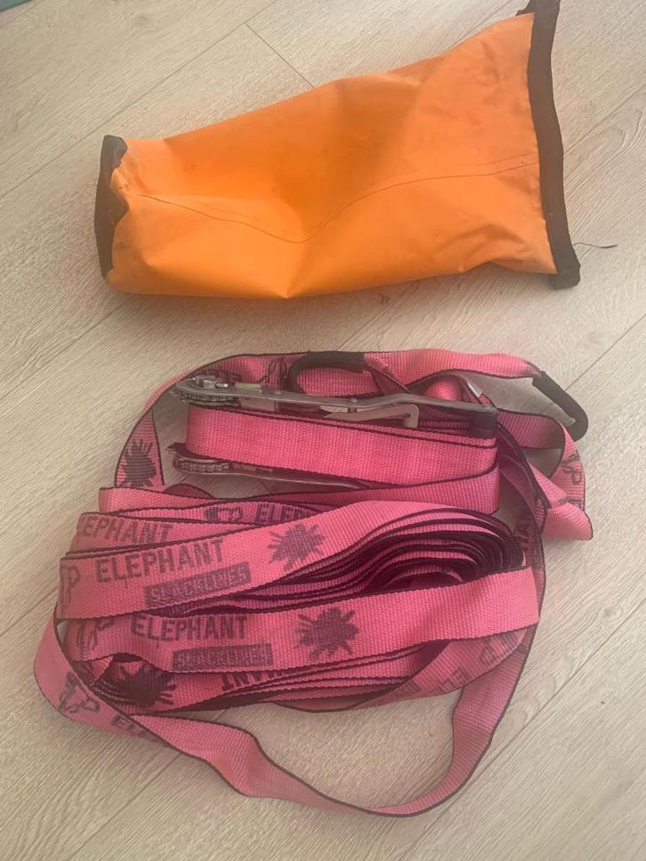 ELEPHANT Slackline Addict Flashline, Sport en Fitness, Overige Sport en Fitness, Gebruikt, Ophalen