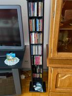 cd rek, Huis en Inrichting, Ophalen, Zo goed als nieuw, Hout, Cd's