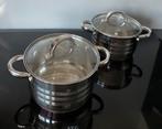 Kookpotten, Huis en Inrichting, Overige materialen, Gebruikt, Keramische plaat, Ophalen