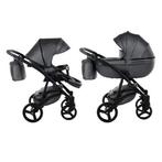 Poussette trio cuir, Zo goed als nieuw, Combiwagen, Met reiswieg, Ophalen