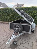 Grote bagagewagen/gewone aanhangwagen 200x125 fietsenrek, Auto diversen, Aanhangers en Bagagewagens, Ophalen