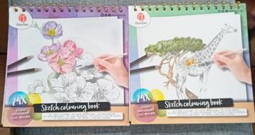 2 nieuwe kleurboeken beschikbaar voor biedingen