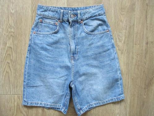 Jeansshort, H&M, maat XXS (32)/12j, als nieuw, Kinderen en Baby's, Kinderkleding | Maat 152, Zo goed als nieuw, Meisje, Broek