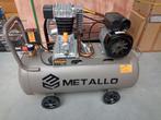 Metallo compressor 100L 50Hz 250L/pm . Nieuw!!, Bricolage & Construction, Compresseurs, Sans huile, Enlèvement, 200 à 400 litres/min