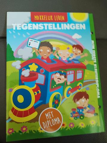 Werkboek met diploma, tegenstellingen, nieuw  beschikbaar voor biedingen