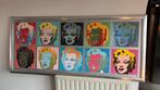 Andy Warhol Marilyn Monroe  Ten Marilyns kader 142 x 63cm, Antiek en Kunst, Ophalen of Verzenden