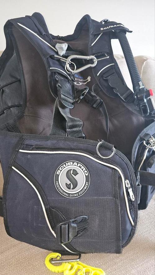 Gilet de stabilisation/Stab Scubapro "SeaHawk" de taille L., Watersport en Boten, Duiken, Gebruikt, Trimvest of Wing, Ophalen