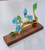 Glaskunst, vogels geblazen glas, vogelkunst glasdieren vogel, Ophalen of Verzenden