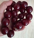 Antieke Cherry Bakeliet ketting 252 gramm, Ophalen of Verzenden, Overige materialen, Ketting