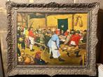 Copie Peinture à l'Huile Brueghel, Antiek en Kunst, Ophalen