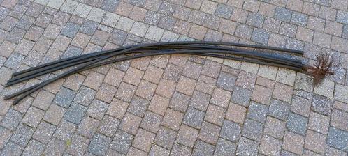 Schoorsteenveegset 8m lengte, Doe-het-zelf en Bouw, Gereedschap | Handgereedschap, Gebruikt, Ophalen