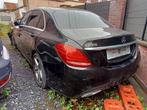 C220 CDI AMG pack accidenté, Zwart, Zwart, Leder, Particulier