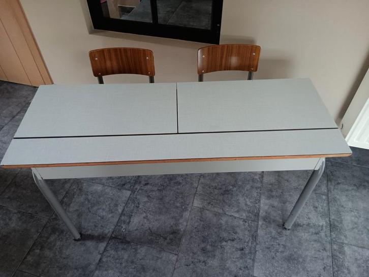 Oud schoolbankje, Huis en Inrichting, Complete inboedels, Ophalen