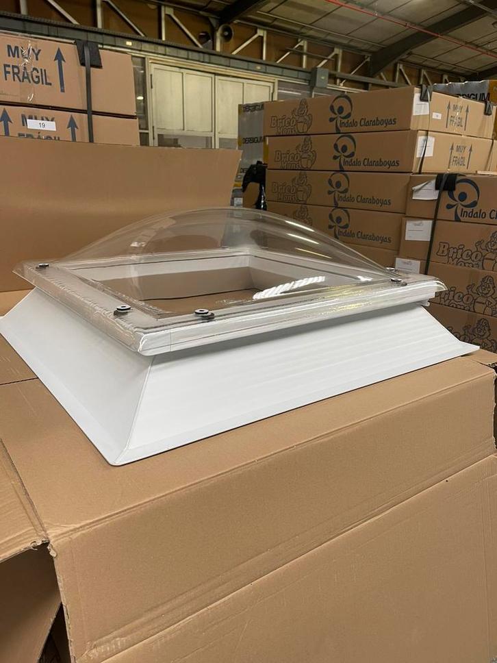 ✅Coupole de toit double Parois manuel ,électrique ,fixe❗️ ️, Doe-het-zelf en Bouw, Glas en Ramen, Nieuw, Ophalen