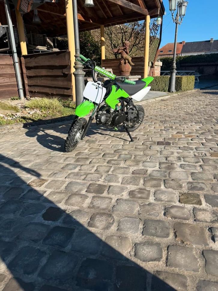 Pitbike 72cc semi-automaat, Fietsen en Brommers, Brommers | Crossbrommers, Zo goed als nieuw, Ophalen