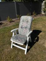 2 tuinstoelen met kussens, Ophalen, Zo goed als nieuw, Verstelbaar