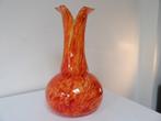 Grand vase design Murano des années 1960, opaline orange, Enlèvement ou Envoi