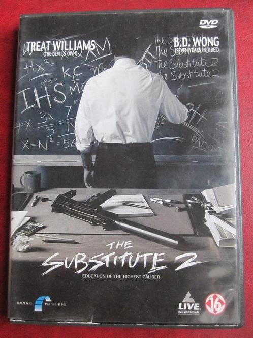 The Substitute 2 - School's Out, Cd's en Dvd's, Dvd's | Thrillers en Misdaad, Zo goed als nieuw, Actiethriller, Vanaf 16 jaar