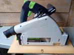 Festool invalcirkelzaal TS 55 REBQ-plus, rail+spanvijzen, Doe-het-zelf en Bouw, Gereedschap | Zaagmachines, Ophalen, Cirkelzaag