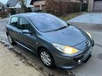 Peugeot 307 1.6eco benzine gekeurd met carpass, Voorwielaandrijving, 4 deurs, Stof, Zwart