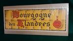 Oude litho affiche Bier Bourgogne Des Flandres Brugge, Ophalen of Verzenden, Gebruikt, Reclamebord