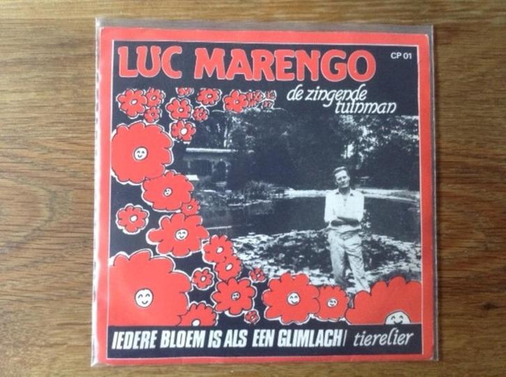 single luc marengo (de zingende tuinman), Cd's en Dvd's, Vinyl Singles, Single, Nederlandstalig, 7 inch, Ophalen of Verzenden