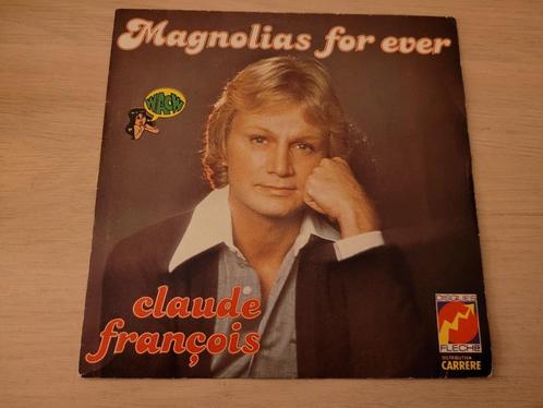 disque vinyl 45 tours Claude François Magnolias For Ever, CD & DVD, Vinyles | Pop, Comme neuf, 1960 à 1980, Enlèvement ou Envoi