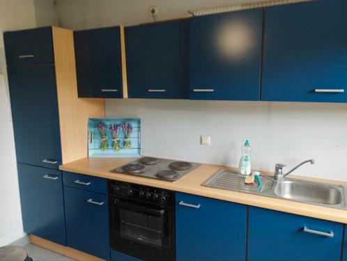 Prachtige kwaliteit ingerichte blauwe keuken, Huis en Inrichting, Keuken | Complete keukens, Gebruikt, Enkelwandige keuken, Blauw