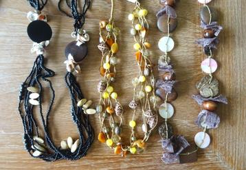 Nieuwe fantasiekettingen, nikkelvrij: €6/stuk, €15 voor 3 beschikbaar voor biedingen