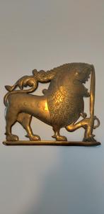 Indonesische wandlamp met leeuw, Ophalen