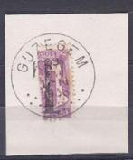 demi-timbre 422 T taxe Guzegem, Affranchi, Envoi, Oblitéré