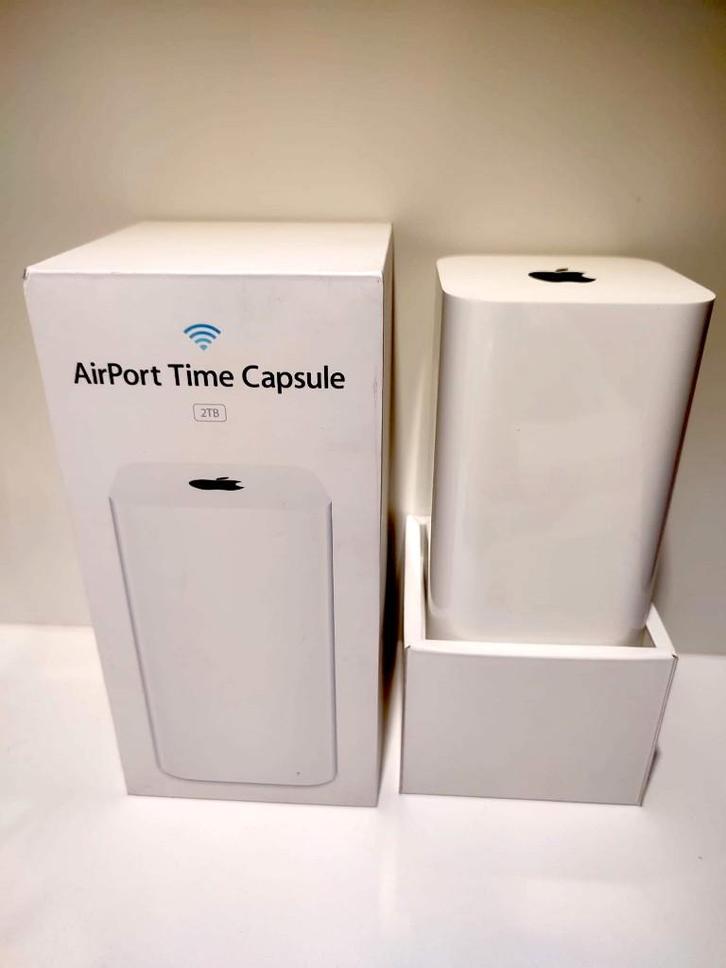 Apple AirPort Time Capsule 2 TB wifi disk (5th gen), Computers en Software, NAS, Gebruikt, Ophalen of Verzenden