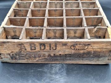oude bierbak ABDIJ WESTMALLE, 1961 beschikbaar voor biedingen