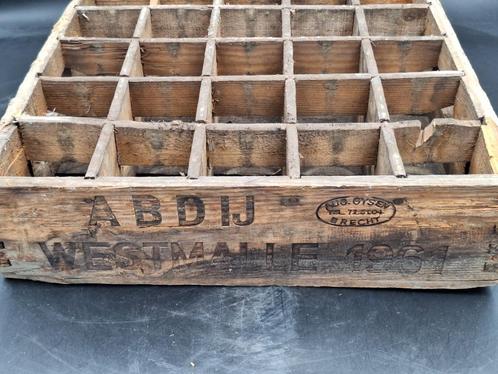 oude bierbak ABDIJ WESTMALLE, 1961, Antiek en Kunst, Curiosa en Brocante, Ophalen of Verzenden