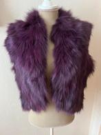 Pelsen gilet, Ophalen of Verzenden, Zo goed als nieuw, Maat 38/40 (M), Paars