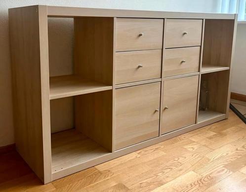 Kallax 8 vaks in berken., Huis en Inrichting, Kasten | Dressoirs, Zo goed als nieuw, Ophalen