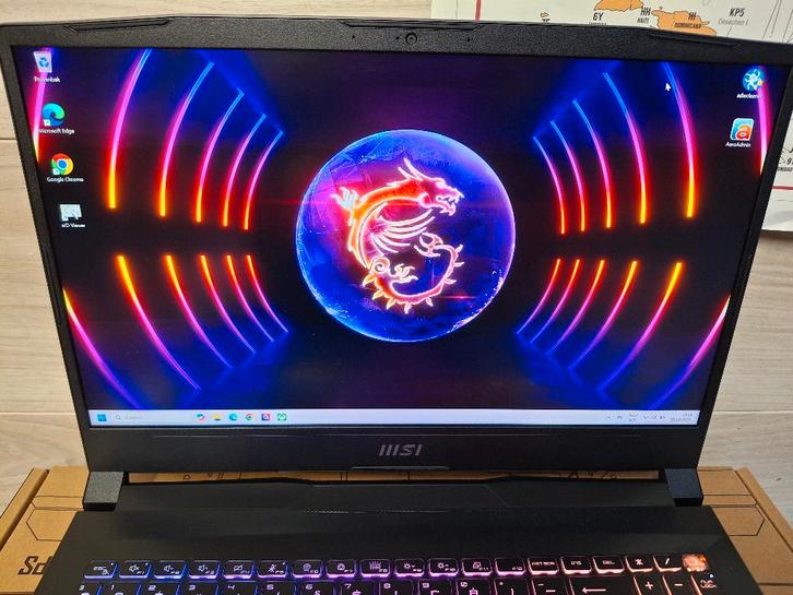 MSI Gaming laptop Pulse 15 B13VGK-1059BE, Computers en Software, Windows Laptops, Zo goed als nieuw, 16 inch, SSD, 2 tot 3 Ghz