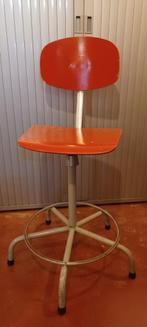 Vintage draaistoel rood, Ophalen, Rood