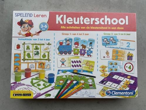 Clementoni leerspel kleuterschool, Kinderen en Baby's, Speelgoed | Educatief en Creatief, Nieuw, Knutselen, Taal en Lezen, Rekenen