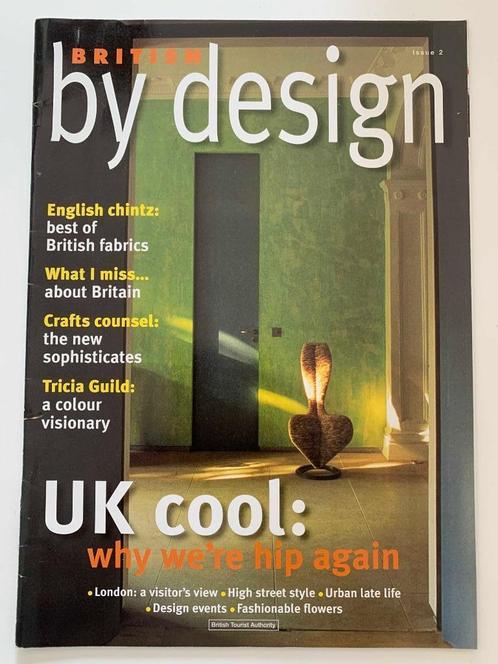BRITISH BY DESIGN magazine Issue 2 *chintz fashion NIEUW, Boeken, Tijdschriften en Kranten, Nieuw, Overige typen, Ophalen of Verzenden