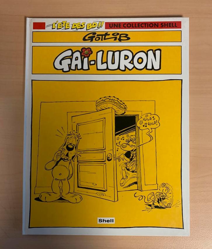 Gai-Luron BD de Gotlib  - Shell (L'Été des BD )1994, Livres, BD, Comme neuf, Enlèvement ou Envoi