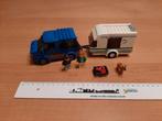 Lego city busje met caravan 60117, Kinderen en Baby's, Speelgoed | Duplo en Lego, Ophalen, Zo goed als nieuw, Complete set, Lego