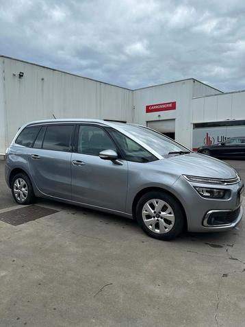 Te koop Citroën Grand C4 Picasso - Ruime gezinswagen 7 perso, Argent ou Gris, Achat, Boîte manuelle, Noir
