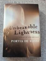 Portia De Rossi - Unbearable Lightness, Gelezen, Ophalen of Verzenden, Portia De Rossi, Film, Tv en Media