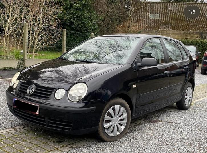 Voiture polo 2005 noir, Autos, Volkswagen, Particulier, Polo, Enlèvement
